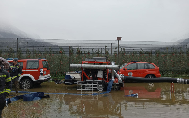 Hochwasser, Eppan, Frangart, November 2023