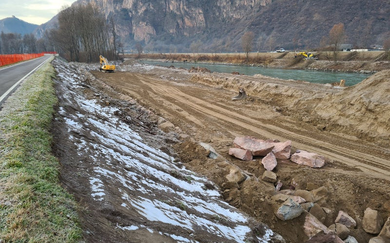 Renaturierung Etsch bei Branzol