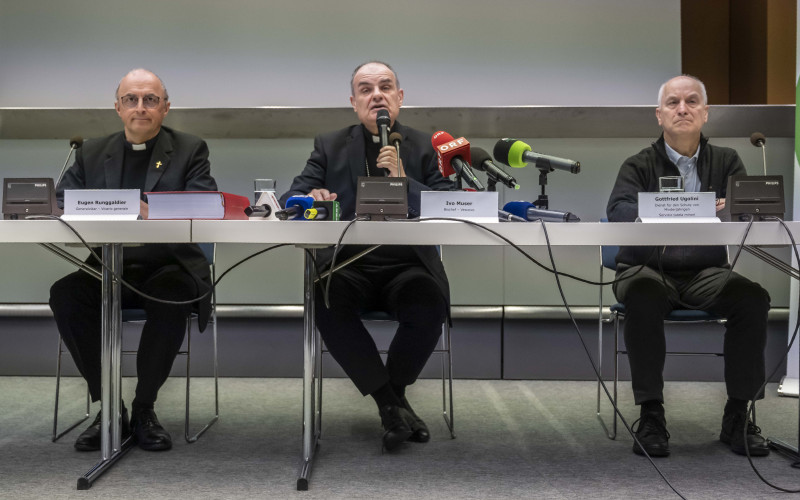 Eugen Runggaldier, Ivo Muser, Gottfried Ugolini