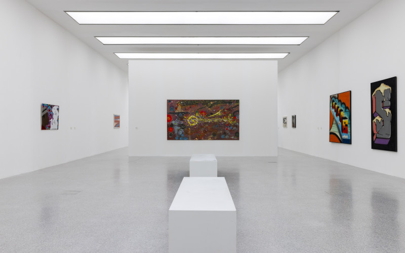 Ausstellungsansicht Graffiti im Museion