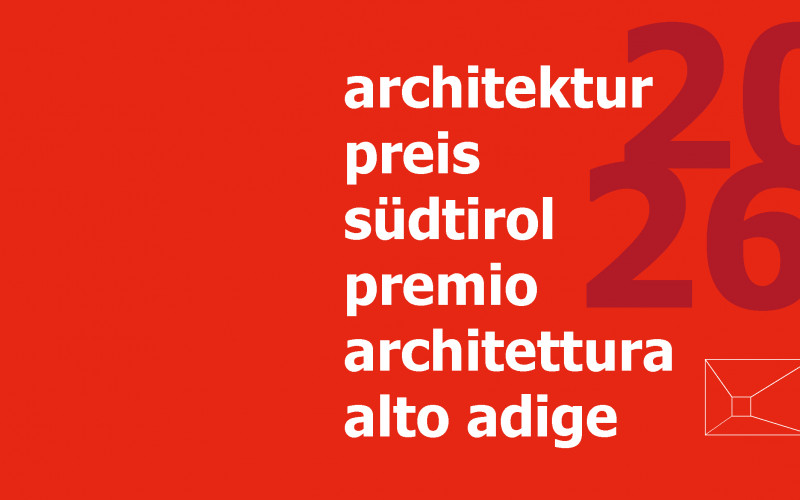 Architekturpreis Südtirol 2026