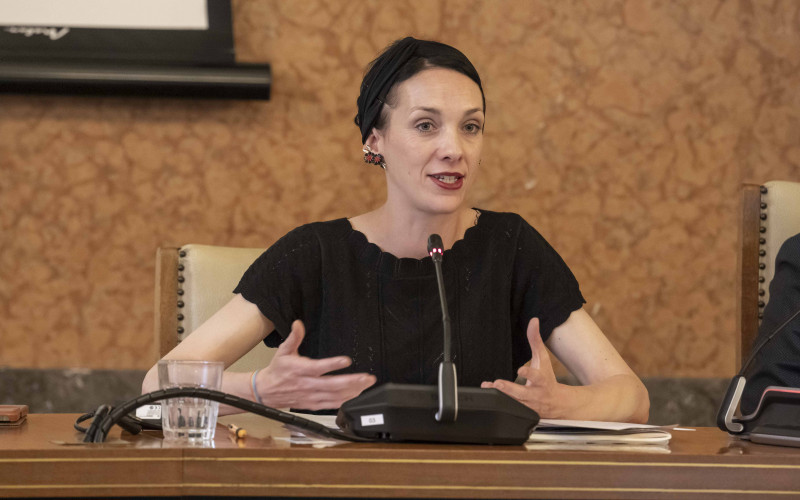 Die Meraner Bürgermeisterin Katharina Zeller