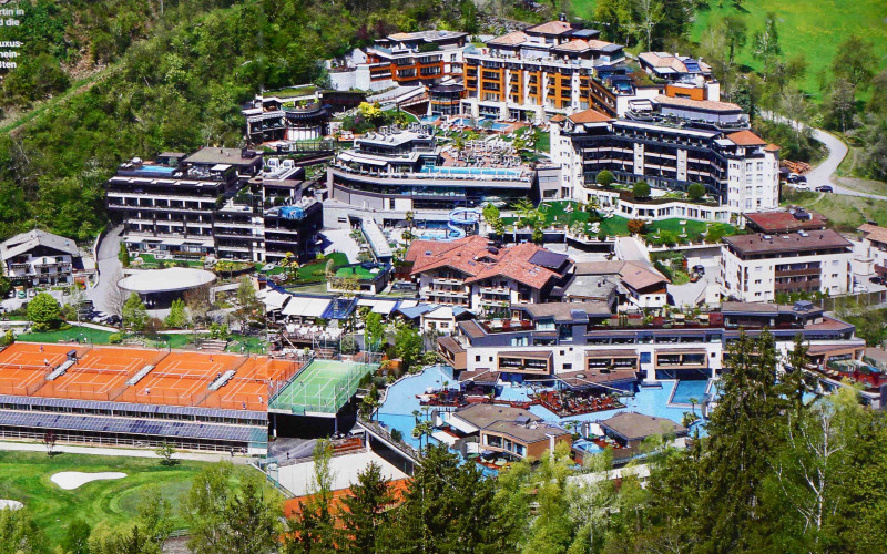 Die Seelodge (sic) in Quellenhof