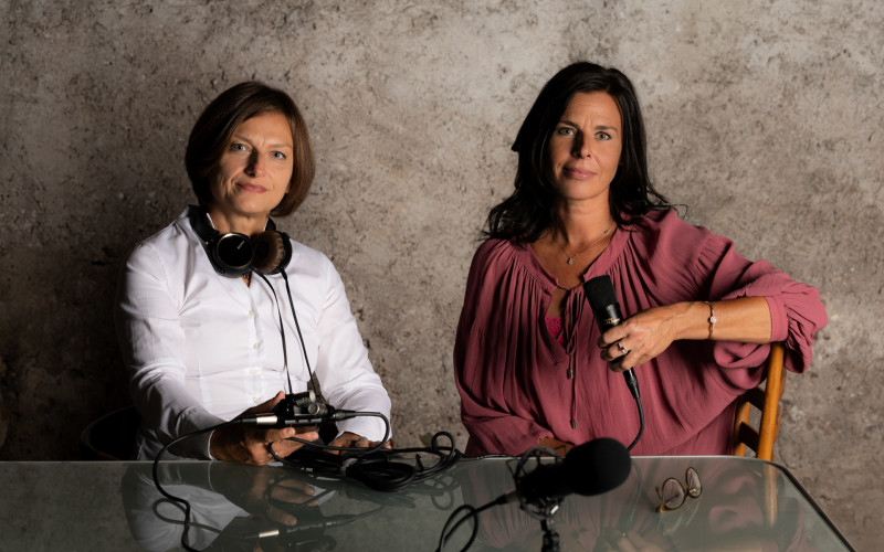 Anita Rossi und Christine Clignon 