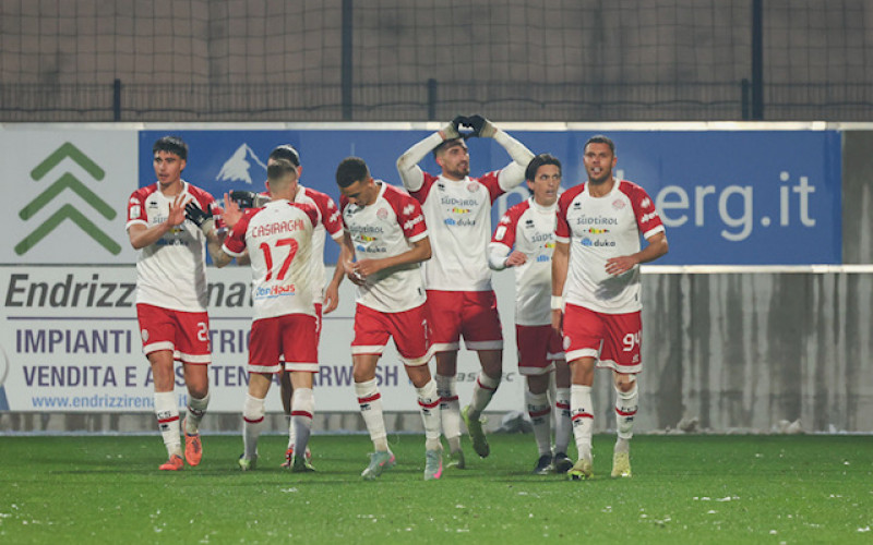 Esultanza 2-0 Südtirol