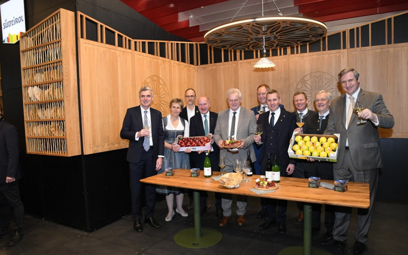 Südtirol-Stand auf der grünen Woche