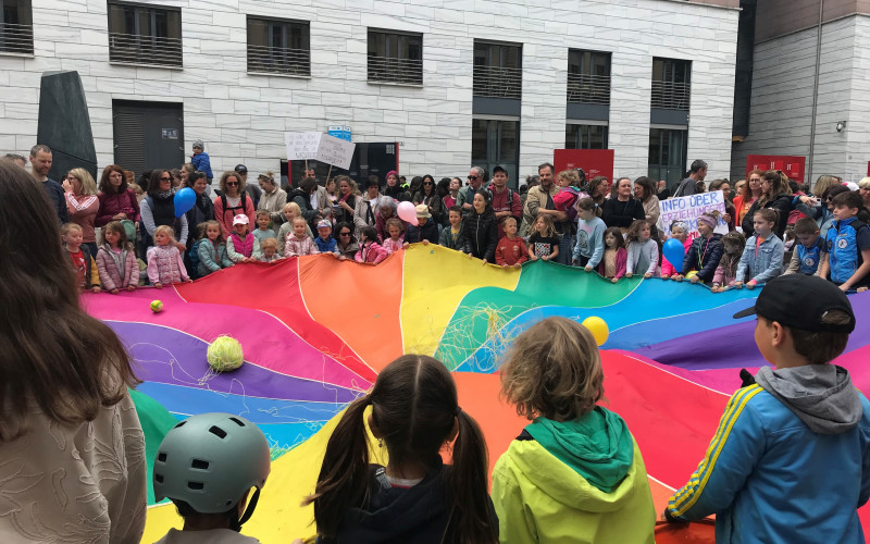 Familiendemo Bozen
