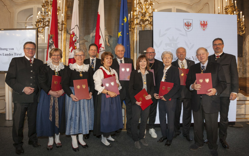 Ehrenzeichen Land Tirol 2020