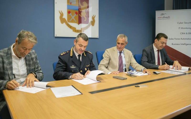 Firma protocollo wurth polizia